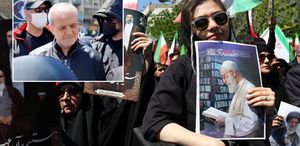 Tahran’da Ali Hamaney için anma yürüyüşü