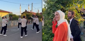 Gassal setinden gülümseten görüntüler Ahmet Kural’ın keyifli anları