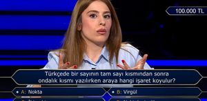 Milyoner’de edebiyat mezununu terleten dil bilgisi sorusu Son jokerini kullandı