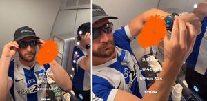 11 saat süren uçak yolculuğunda tuvalete girip yaptığı şeye hayret edeceksiniz