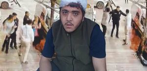 Engelli gence acımasız saldırı Korumak isteyen anneyi de darp ettiler