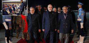 İran İslamabad’a böyle gitti Müzakereler öncesi çarpıcı kare