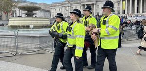 Londra’da Filistin protestosunda 212 kişi gözaltına alındı