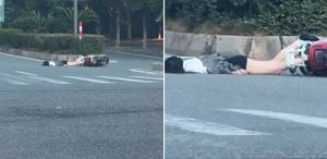 Trafik kazası geçiren kadına kimse yardım etmedi Nedeni olaydan daha skandal