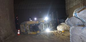 Nevşehir’de iş makinesi devrildi: 1 işçi hayatını kaybetti