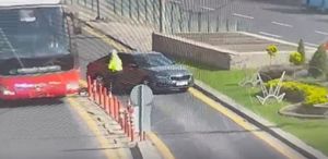 Otobüsü polisin üzerine süren CHP’nin şoförüne hapis cezası