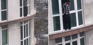 Önce prova yaptı, saatler sonra kendini boşluğa bıraktı