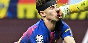 Atletico Madrid-Barcelona maçında yürekleri ağza getiren sakatlık