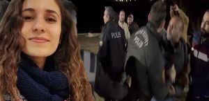 Tunceli Adliyesi önünde Gülistan Doku’nun ailesi ile şüpheli yakınları arasında arbede