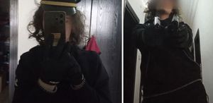 Okul saldırganının polis şapkası ve silahlarla fotoğrafları ortaya çıktı