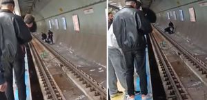 Kadıköy metro istasyonunda intihar girişimi vatandaşlar tarafından engellendi