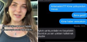 Kocasının yanlışlıkla gönderdiği mesaj sayesinde aldatıldığını öğrendi
