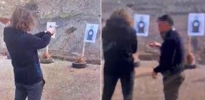 Okul saldırganının poligondaki görüntüsünün bedelini ödeyen biri var