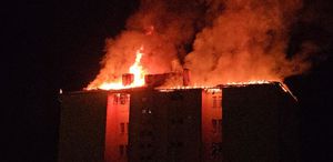 Nazilli’de fen lisesi pansiyonunda yangın çıktı