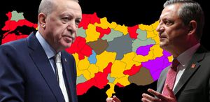 Bu anket çok konuşulur: İşte son yerel seçime göre el değiştiren illerimiz