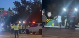 Bariyerlere çarpan araç alev aldı, genç kadın feci şekilde can verdi