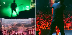 ABD’li rock grubundan sahnede dev protesto, Orta Doğu mesajları çok ses getirdi