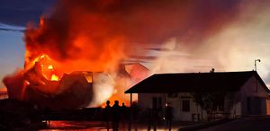 Edirne’de kereste fabrikasında yangın