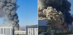 Başkent’te korkutan yangın Dumanlar gökyüzünü kapladı