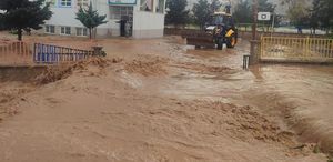 Mardin’de sağanak nedeniyle 75 öğrenci okulda mahsur kaldı