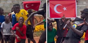 Generali Türkiye’yi tehdit ediyordu Ugandalı gençlerden Bizim Çocuklar’a özel marş