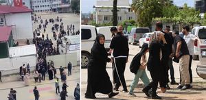 Okul çevresindeki silah sesleri paniğe neden oldu