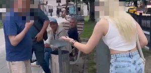 Yaşlı adam, genç kızın kıyafetine laf edince ortalık karıştı