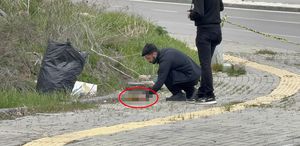 Sivas’ta yol kenarında havan topu mermisi bulundu