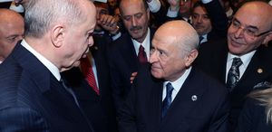 Bahçeli ile sohbet eden Erdoğan’dan “yağmur“ sorusuna dikkat çeken yanıt