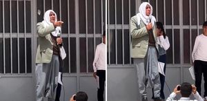 Şanlıurfa’daki 23 Nisan törenine damga vuran an: Atatürk...