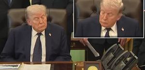 Trump toplantıda uyuyakaldı, alay konusu oldu