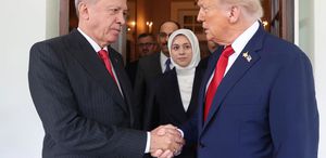 Cumhurbaşkanı Recep Tayyip Erdoğan, ABD Başkanı Donald Trump ile görüştü