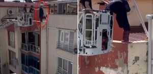 İntihar girişiminde bulunan kadın son anda kurtarıldı