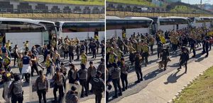 Fenerbahçe taraftarı RAMS Park’a ulaştı