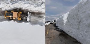 Ordu’da nisan sonunda 4 metre kar