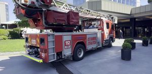 Swiss Otel’de yangın paniği Vatandaşlar tahliye edildi