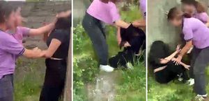 Akran zorbalığı cinsiyet dinlemiyor Metruk binada dehşete düşüren görüntü