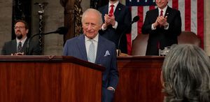 İngiltere Kralı 3. Charles, ortak oturumda ABD Kongresine hitap etti