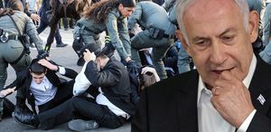 İsrail’in Askalan kentinde zorunlu askerlik karşıtı Harediler, askeri polis komutanının evini bastı