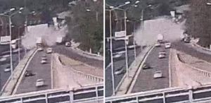 Bornova’daki zincirleme kazada 1 polis şehit, 3 kişi hayatını kaybetti