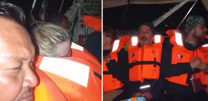 Küresel Sumud Filosu’ndan ilk görüntüler: Aktivistler can yelekleriyle baskını bekliyor