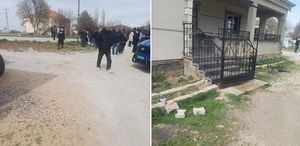 Tartıştığı eşini öldürüp, aynı silahla intihar etti
