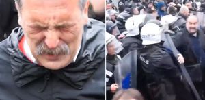 Mecidiyeköy’de büyük arbede Erkan Baş da biber gazına maruz kaldı