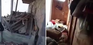 Anzer Yaylası’nda aç ayılar evleri harabeye çevirdi