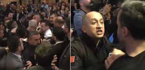 Türkiye Belediyeler Birliği seçiminde İmamoğlu’nun mesajı okunurken kavga çıktı