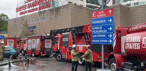 Sarıyer’de hastanede yangın