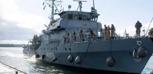 Alman mayın arama gemisi Fulda, muhtemel Hürmüz Boğazı görevi için yola çıktı