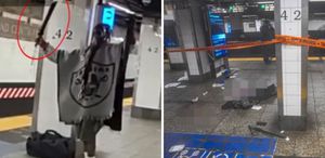Dehşet saçan palalı saldırganı polis kurşun yağdırarak etkisiz hale getirdi