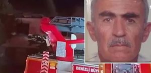 Evde çıkan yangında yaşlı çift öldü