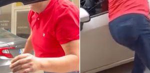 Otoparkta dehşet anları